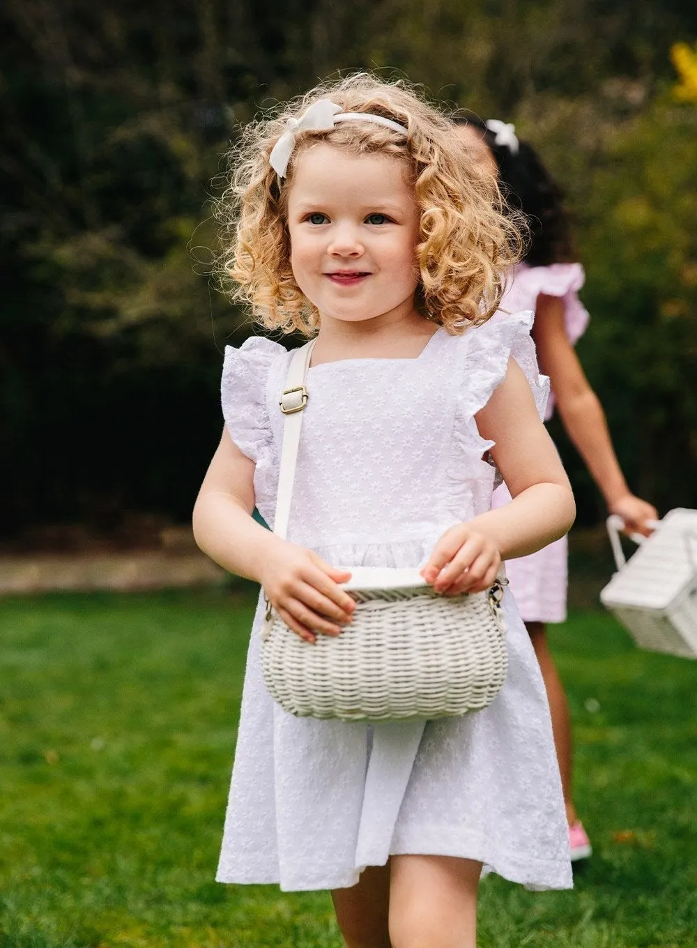 Olli Ella Chari Bag in White