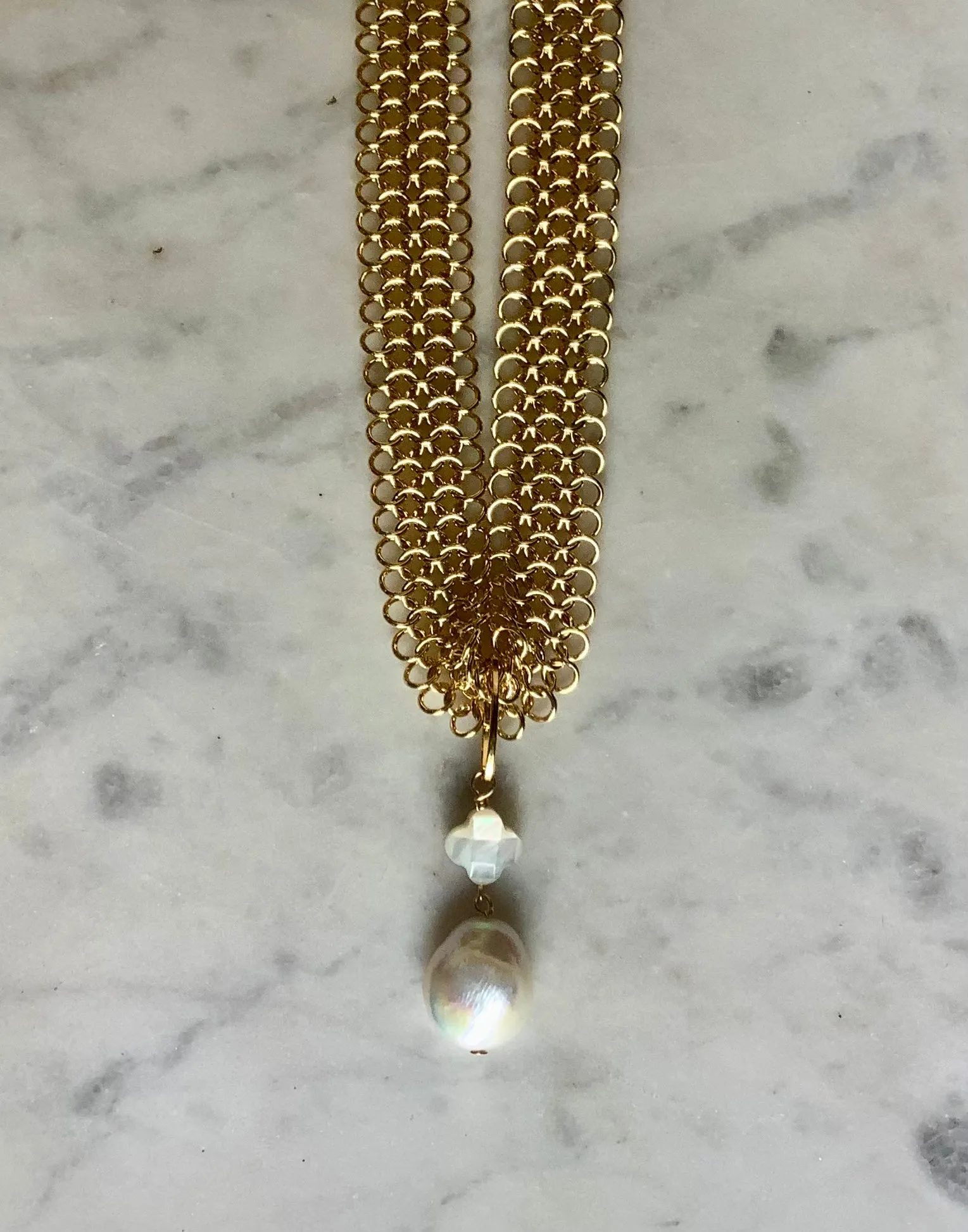 Warrior Mesh Necklace