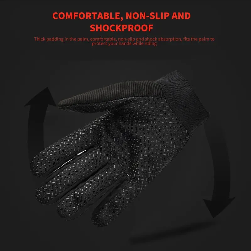 Winter Cycling Gloves full finger Gloves Windproof Professional Wrist Support Touch Hand Gloves Outdoor Sports Accesories